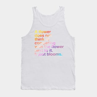 A Flower Tank Top